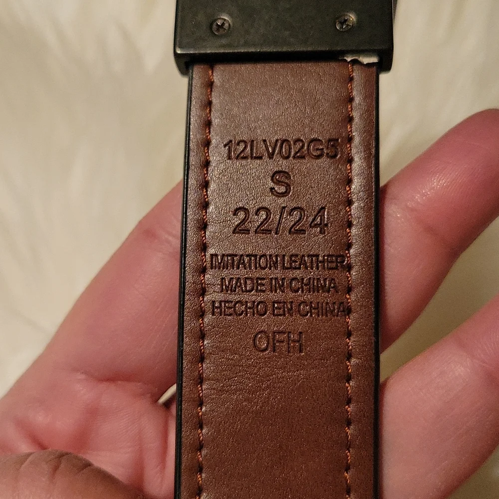 Boys Reversible Belt